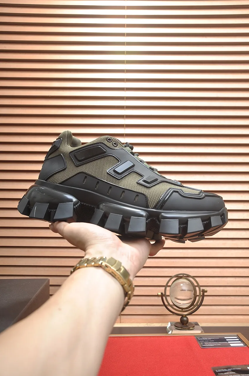 Men's shoes 💰620💶[PRADA] Top original items, new seasonal styles, high quality original items, top original breathable fabric + imported glue, imported stretch fabric inside with original cowhide foot pads, original air cushion outsole! Quality guaranteed! Code 38-45 (45 customized)